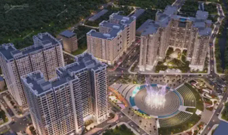 FPT Plaza 2-Bedroom 58m² — main living area