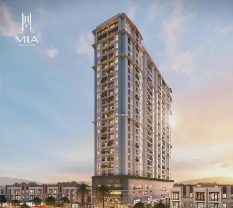 Mia Center Point Sea View 2-Bedroom 63m² — view