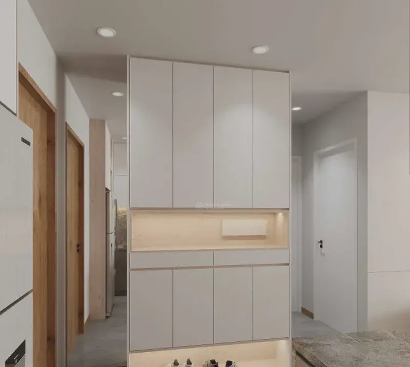 Sam Towers River View 2-Bedroom 76m² — bedroom