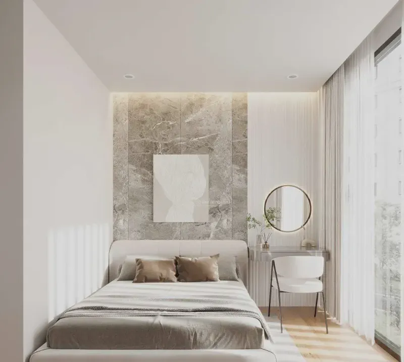 Sam Towers River View 2-Bedroom 76m² — view