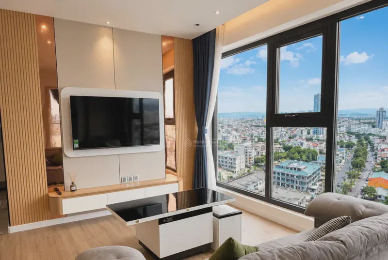 Da Nang Times Square Sea View 1-Bedroom 46m² — main living area