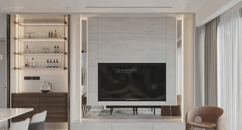 Da Nang Times Square Dragon Bridge View 2-Bedroom 84m² — bedroom